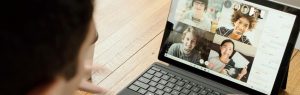 online conference call managing a remote team