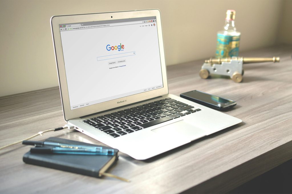 SEO Google Search services Laptop